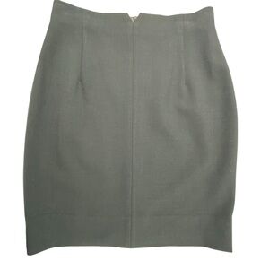 Copines dark green wool skirt US size 6 EU size 38